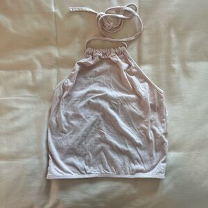 Light Pink Halter Top